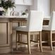 Sequoia Pearl Upholstered Counter Height Stool Set of 2