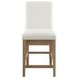 Sequoia Pearl Upholstered Counter Height Stool Set of 2