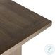 Warby Worn Oak Veneer 94" Rectangular Dining Table