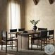 Warby Worn Oak Veneer Rectangular Dining Room Set