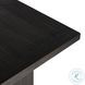 Warby Worn Black Oak 94" Rectangular Dining Table