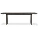 Warby Worn Black Oak 94" Rectangular Dining Table