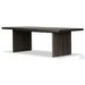 Warby Worn Black Oak 94" Rectangular Dining Table