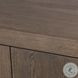 Warby Worn Oak Veneer 4 Door Sideboard