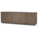Warby Worn Oak Veneer 4 Door Sideboard