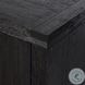 Warby Worn Black Veneer 4 Door Sideboard