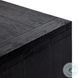 Warby Worn Black Veneer 4 Door Sideboard