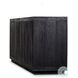 Warby Worn Black Veneer 4 Door Sideboard