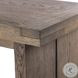 Warby Worn Oak Veneer 78" Console Table