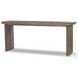 Warby Worn Oak Veneer 78" Console Table