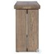 Warby Worn Oak Veneer 78" Console Table