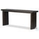 Warby Worn Black Veneer Rectangular Occassional Table Set