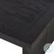 Warby Worn Black Veneer Rectangular Coffee Table