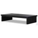 Warby Worn Black Veneer Rectangular Occassional Table Set