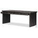 Warby Worn Black Veneer 78" Desk