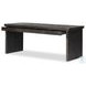 Warby Worn Black Veneer 78" Desk