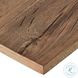 Brinton Rustic Oak Veneer Square Coffee Table