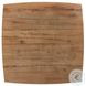 Brinton Rustic Oak Veneer Square Coffee Table