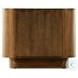 Paden Seasoned Brown Acacia 2 Drawer Nightstand