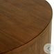 Paden Seasoned Brown Acacia 2 Drawer Nightstand
