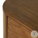 Paden Seasoned Brown Acacia 2 Drawer Nightstand