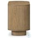 Paden Worn Oak Veneer 2 Door Nightstand