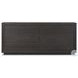 Warby Worn Black Oak Veneer 6 Drawer Dresser