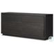 Warby Worn Black Oak Veneer 6 Drawer Dresser