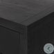 Warby Worn Black Oak Veneer 1 Drawer Nightstand