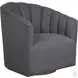 Traxon Charcoal Gray Swivel Chair