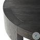 Sheffield Charcoal Oak Veneer Large Round Coffee Table