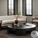Sheffield Charcoal Oak Veneer Large Round Coffee Table