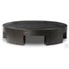 Sheffield Charcoal Oak Veneer Large Round Coffee Table