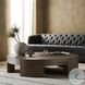 Sheffield Warm Natural Flat Oak Veneer Large Round Coffee Table