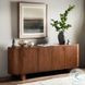 Paden Seasoned Brown Acacia 4 Door Sideboard