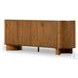 Paden Seasoned Brown Acacia 4 Door Sideboard