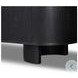 Paden Aged Black Acacia 4 Door Sideboard