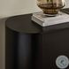 Paden Aged Black Acacia 4 Door Sideboard
