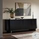 Paden Aged Black Acacia 4 Door Sideboard