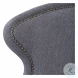 Ignatius Dark Charcoal Gray Swivel Chair