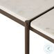 Felix Antique Brass 78" Large Console Table