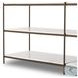 Felix Antique Brass 78" Large Console Table