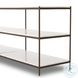 Felix Antique Brass 78" Large Console Table