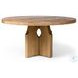 Allandale Reclaimed Natural Elm 60" Round Dining Table