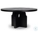 Allandale Reclaimed Black Elm 60" Round Dining Table