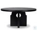 Allandale Reclaimed Black Elm 60" Round Dining Table