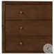 Sullivan Saddle Tan Veneer 3 Drawer Nightstand