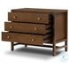 Sullivan Saddle Tan Veneer 3 Drawer Nightstand