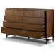 Sullivan Saddle Tan Veneer 10 Drawer Dresser