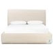 Quincy Lisbon Cream Performance Fabric Queen Upholstered Bed